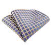 Elegant Plain Polyester Pocket Square for Men - Satin Finish Handkerchief