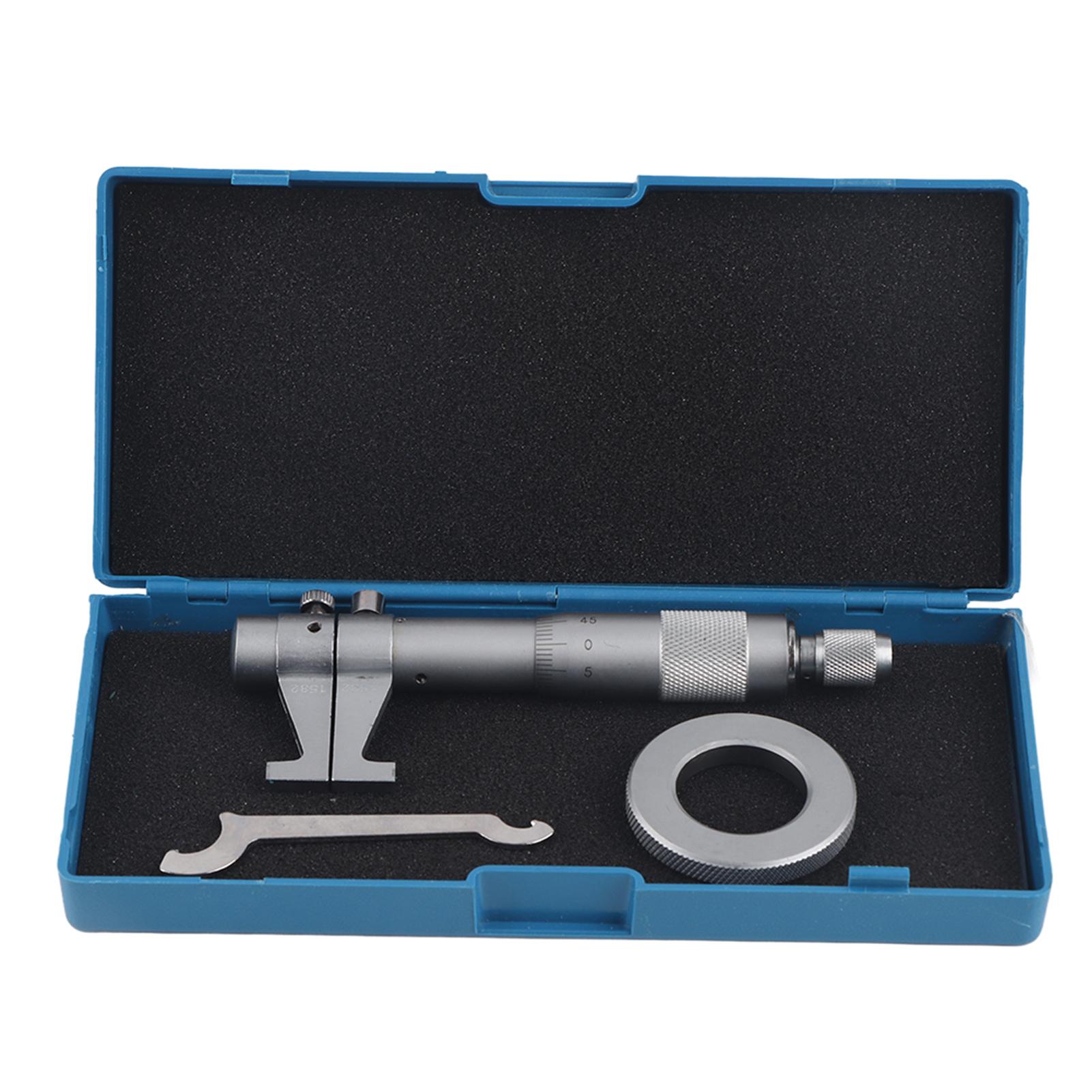 

Inside Micrometer Stainless Steel High Accuracy Measurement Tool with Alloy Head 25‑50mmCelsius50‑75mm