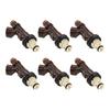 6Pcs Car Fuel Injector23209-62040 23250-62040 2320962040,For 1999-2002 Toyota 4Runner V6 3.4L/1999-2004 Toyota Tacoma V6 3.4L