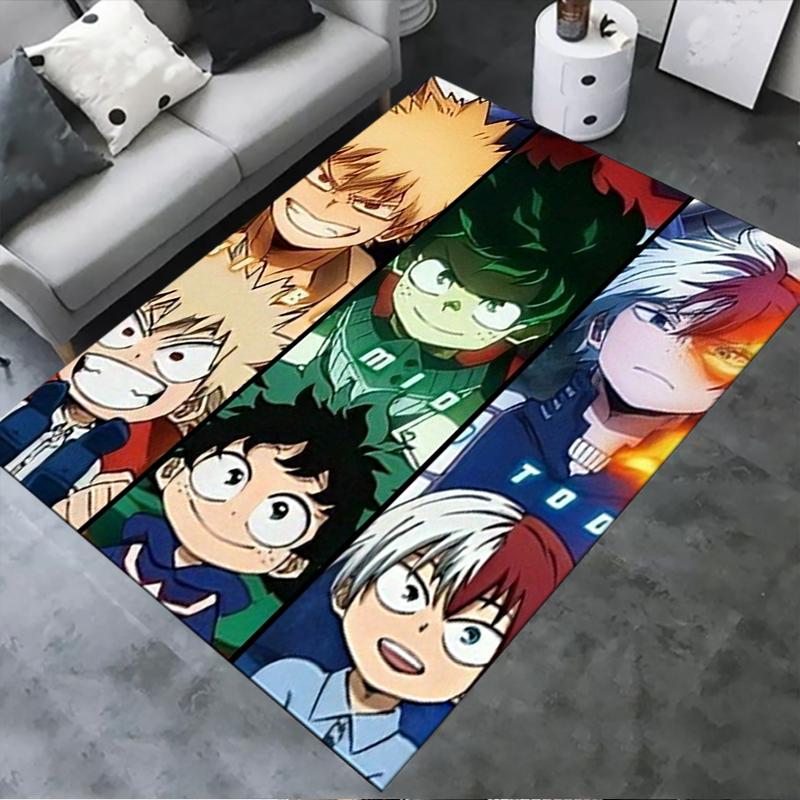 

Новый ковер My Hero Academia 2025 для гостиной, спальни, дома, декора дивана, противоскользящий коврик для игр детей 94 40x60cm( 15x23in )