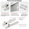 2025 Latest Model  2 Pack Door Pivot Hinge 180Rotation Hidden Door Hinge