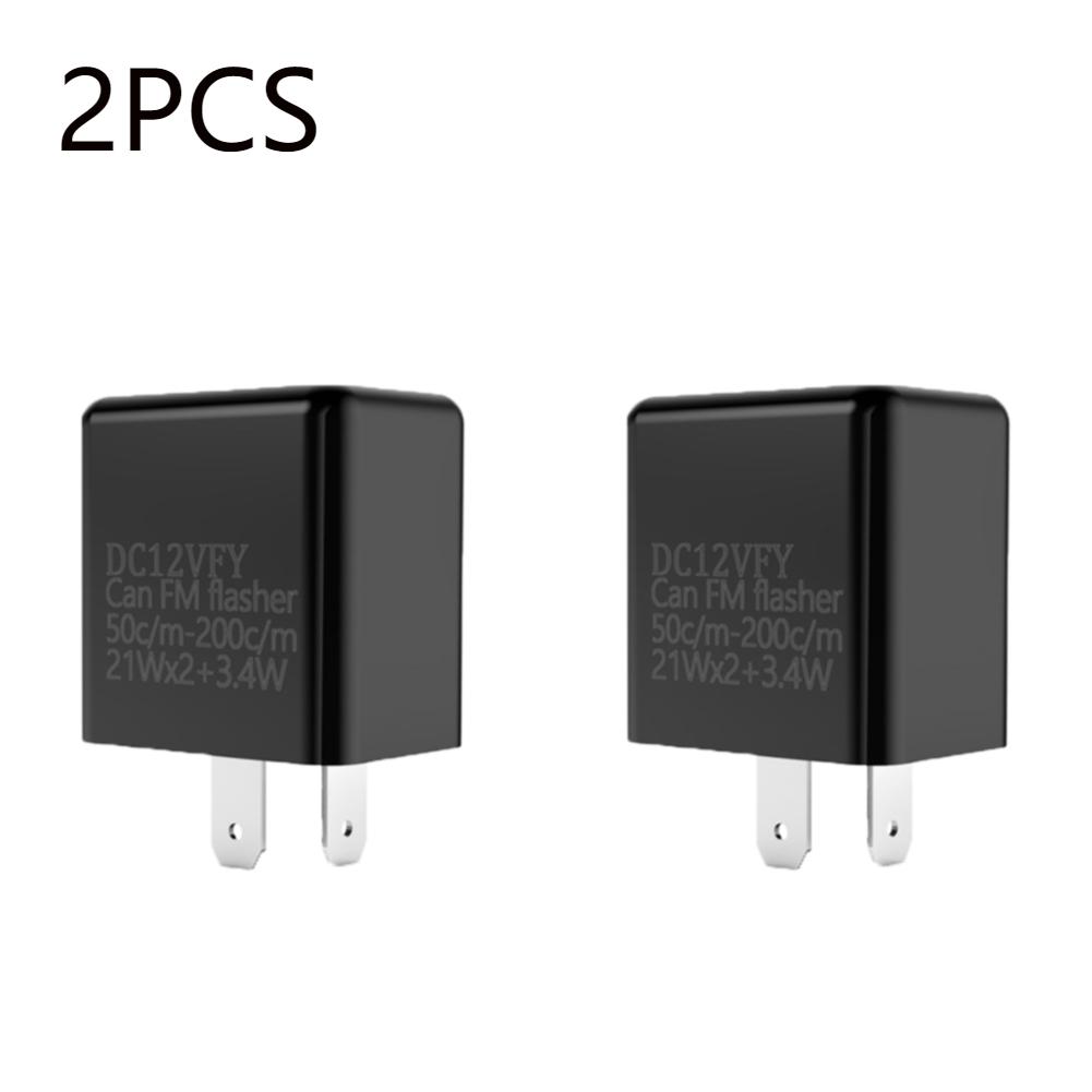 1-4pcs Motorcycle LED Flasher Relay DV 12V 3 Gear Turn Signal Indicator Fix Motorcycle Motorbike Flasher Multiple Protection