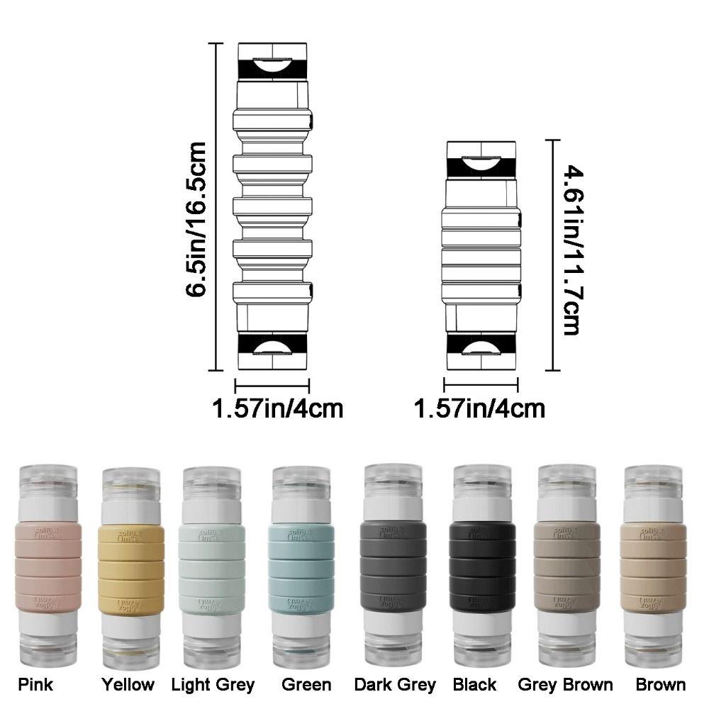 Leak-proof Double-Head Travel Bottle 2 in 1 Squeeze Bottle Packaging Bottle  Lotion Storage