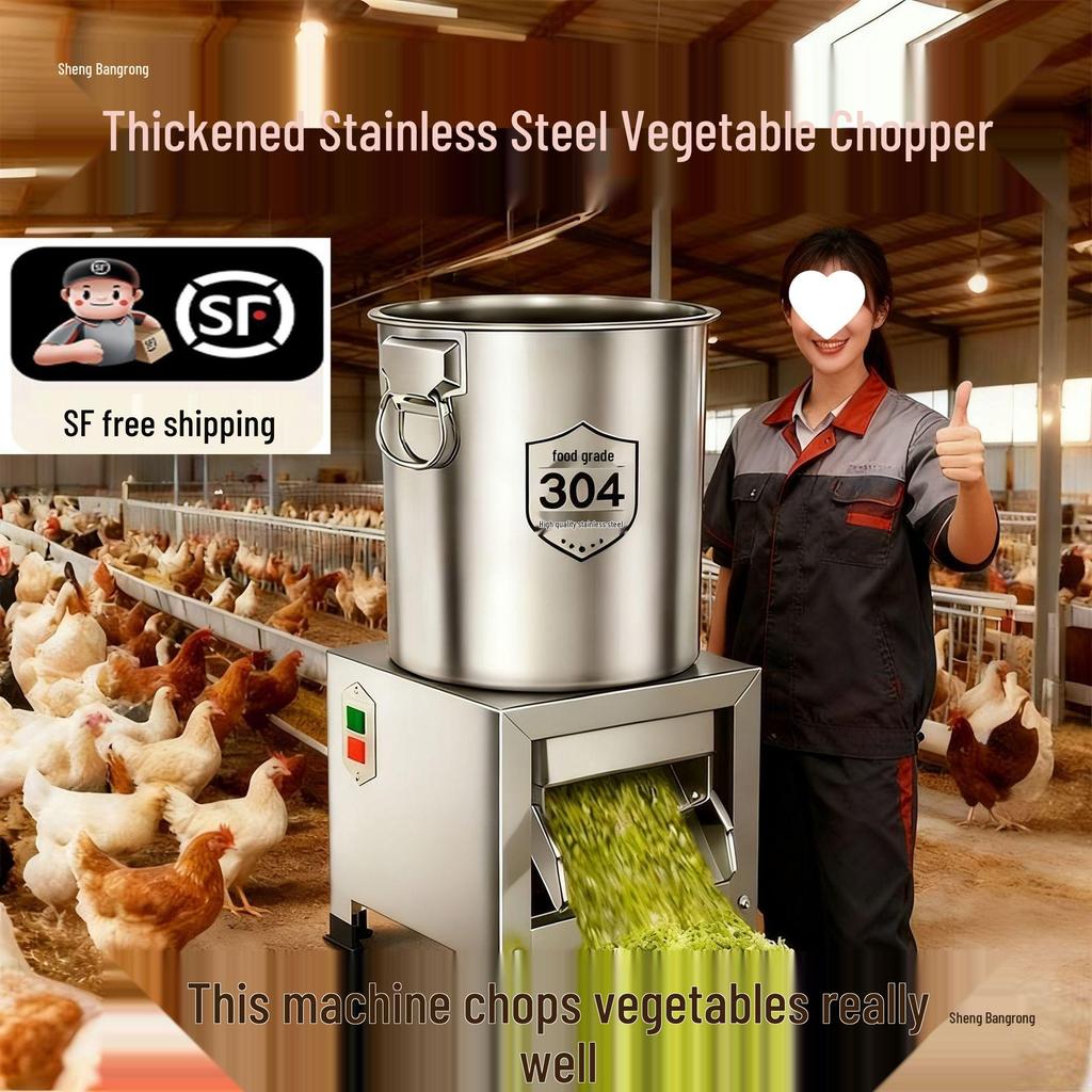 Multifunktionaler Gemüse- und Gras-Schneider aus Edelstahl für den Hausgebrauch und die Aquakultur