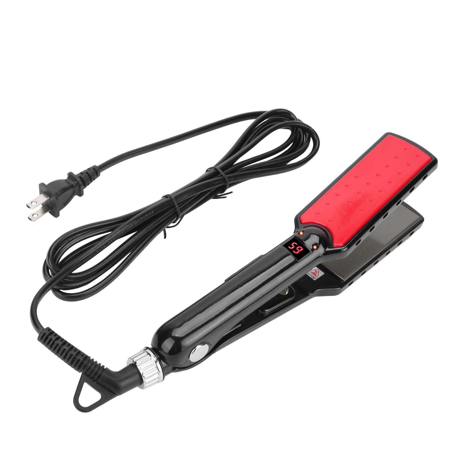 

Керамический турмалиновый выпрямитель для волос, щипцы для завивки волос US Plug