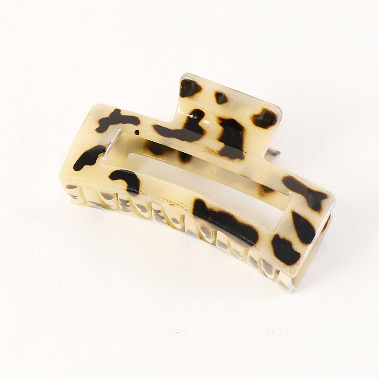 

Универсальная заколка в стиле ретро с геометрической квадратной полой заколкой для волос Поднос для шампуня Заколка для волос