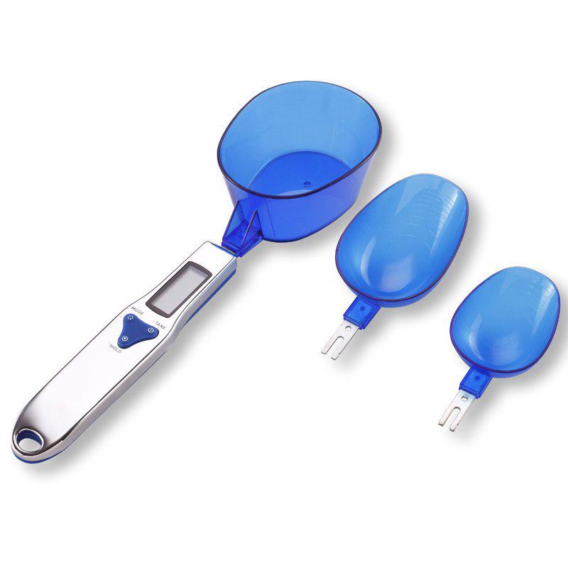 New Three-Spoon Digital Kitchen Scale - 0.1g Precision, 500g Capacity, Ideal for Ingredient Weighing