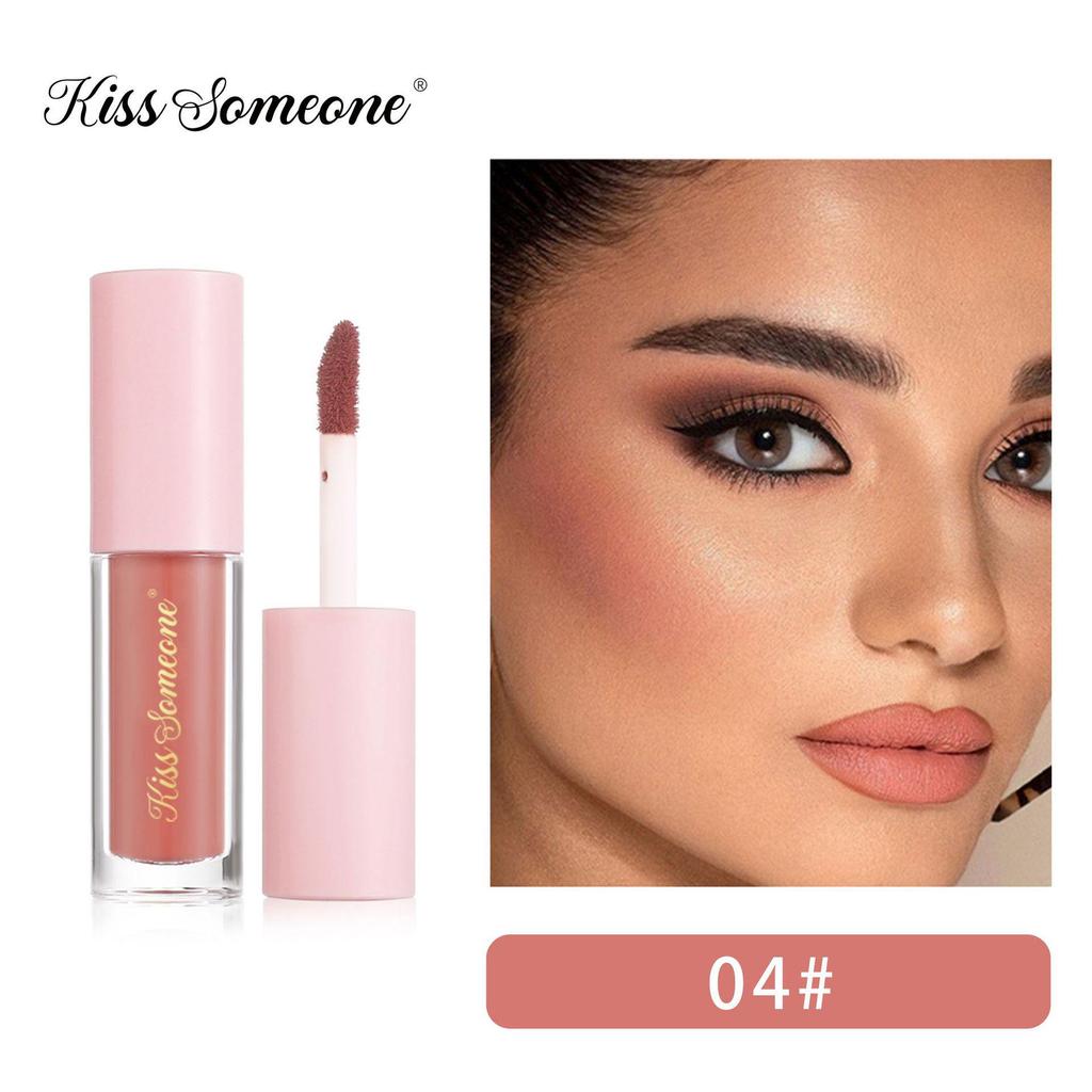 Cross-Border Best-Selling Long-Lasting Waterproof Liquid Blush: Moisturizing & Hydrating for Busy Users