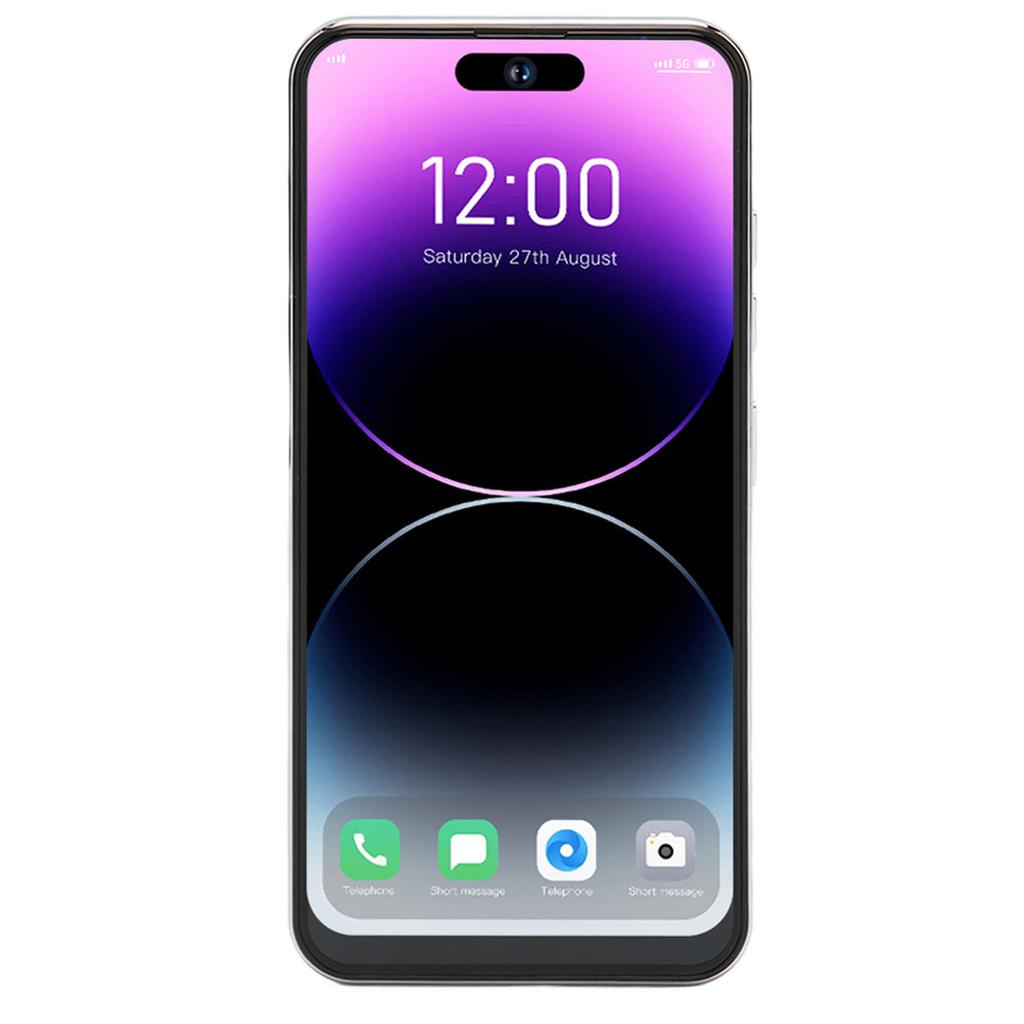 6.6in Unlocked Cell Phone 5G WiFi 4GB RAM 64GB ROM 8MP 24MP Camera Quad Core Smartphone for Android 10.0
