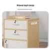 Modern Minimalist Filing & Archive Cabinet with Lock for Home & Office Storage