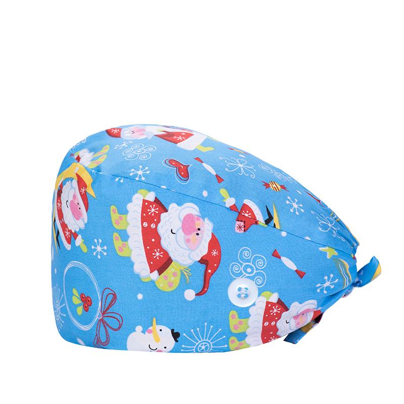 200 Kinds Adjustable Medical America National Pattern Cartoon Pet Hospital Heart Surgical Doctor Cap Surgeon Hat