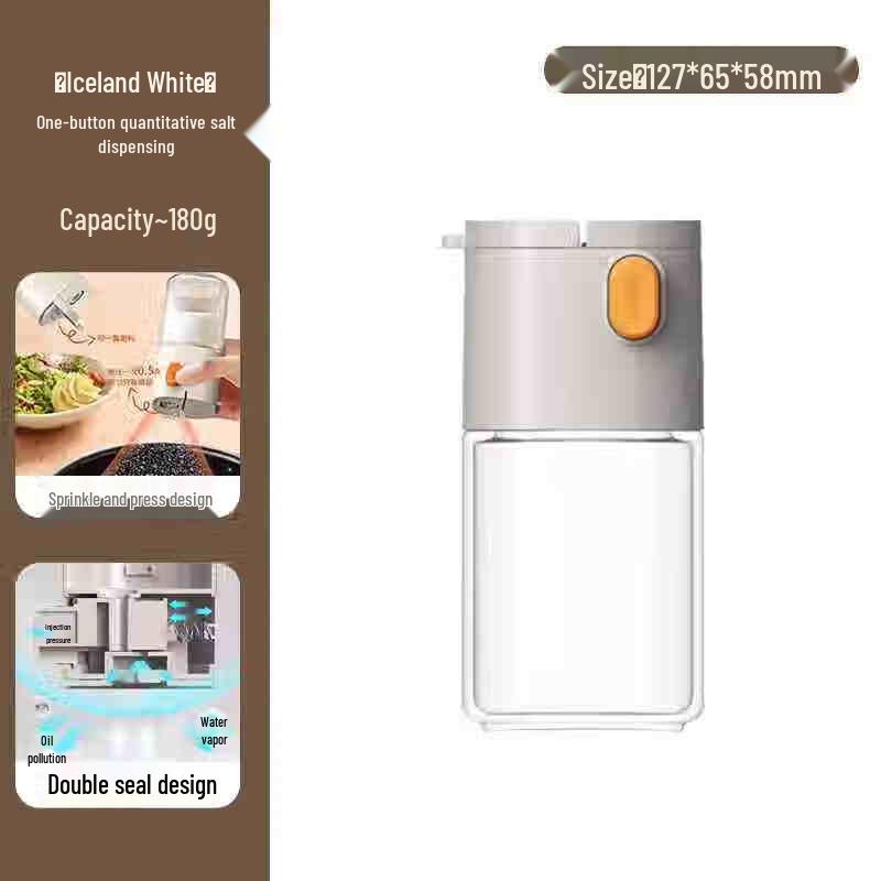Glass Quantitative Salt Dispenser
