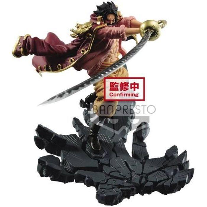 Statuette - BANPRESTO - One Piece - Manhood Gol D. Roger Ver. A - 9 cm - Plastique - Résine