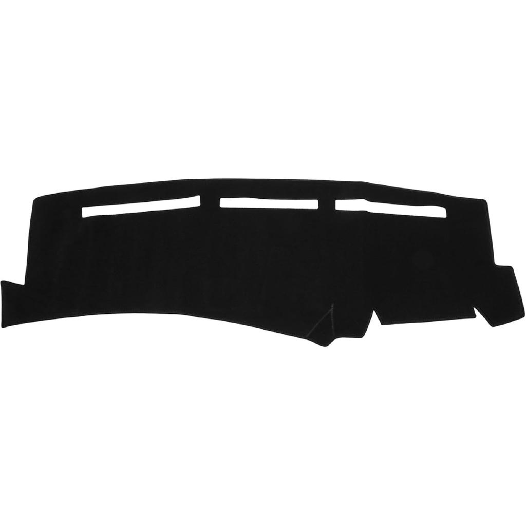Dashboard Dash Cover Compatible for Chevy Silverado 1999-2006, Durable Polyester Red Front Dash Cover Mat