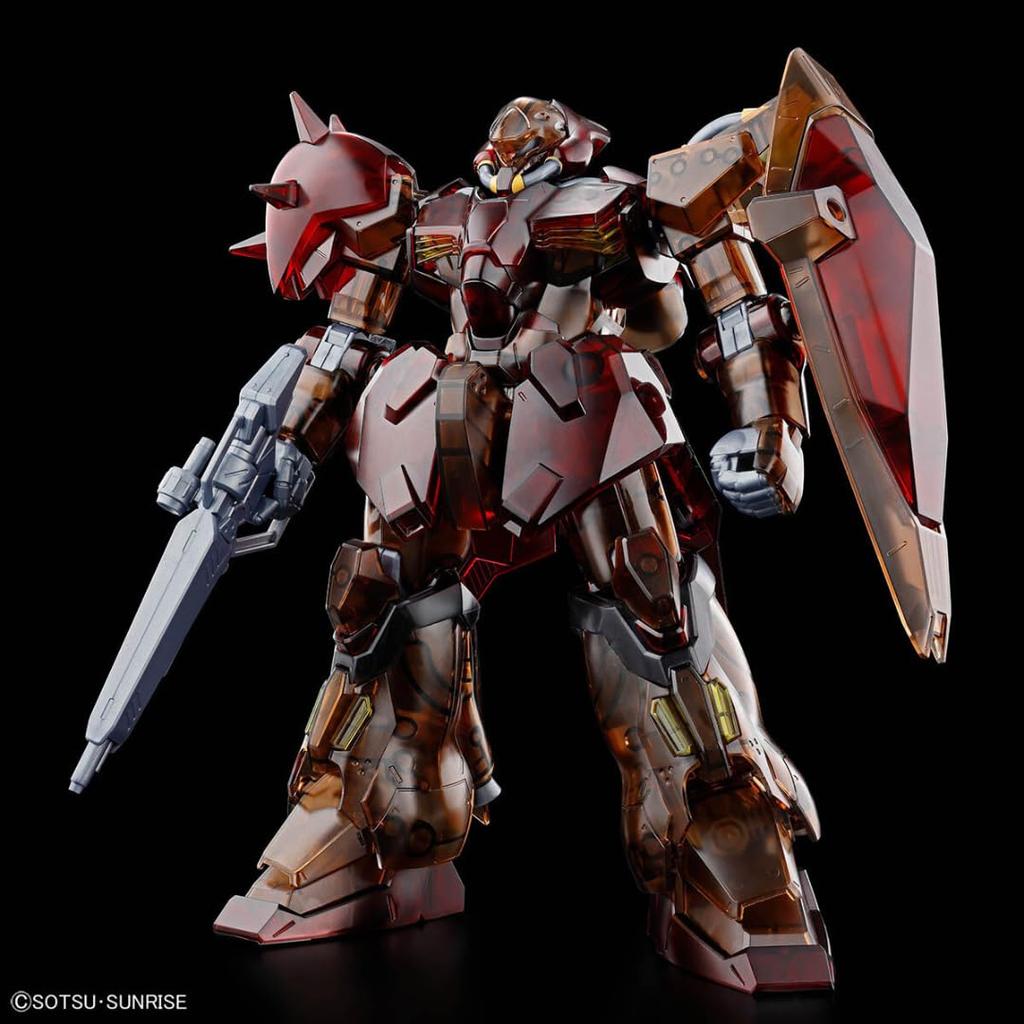 HG Messer F01 Type Mobile Suit Gundam Flash Event Limited BANDAI SPIRITS Gundam Base Plastic Model 1/144 [Clear Color] Hathaway's