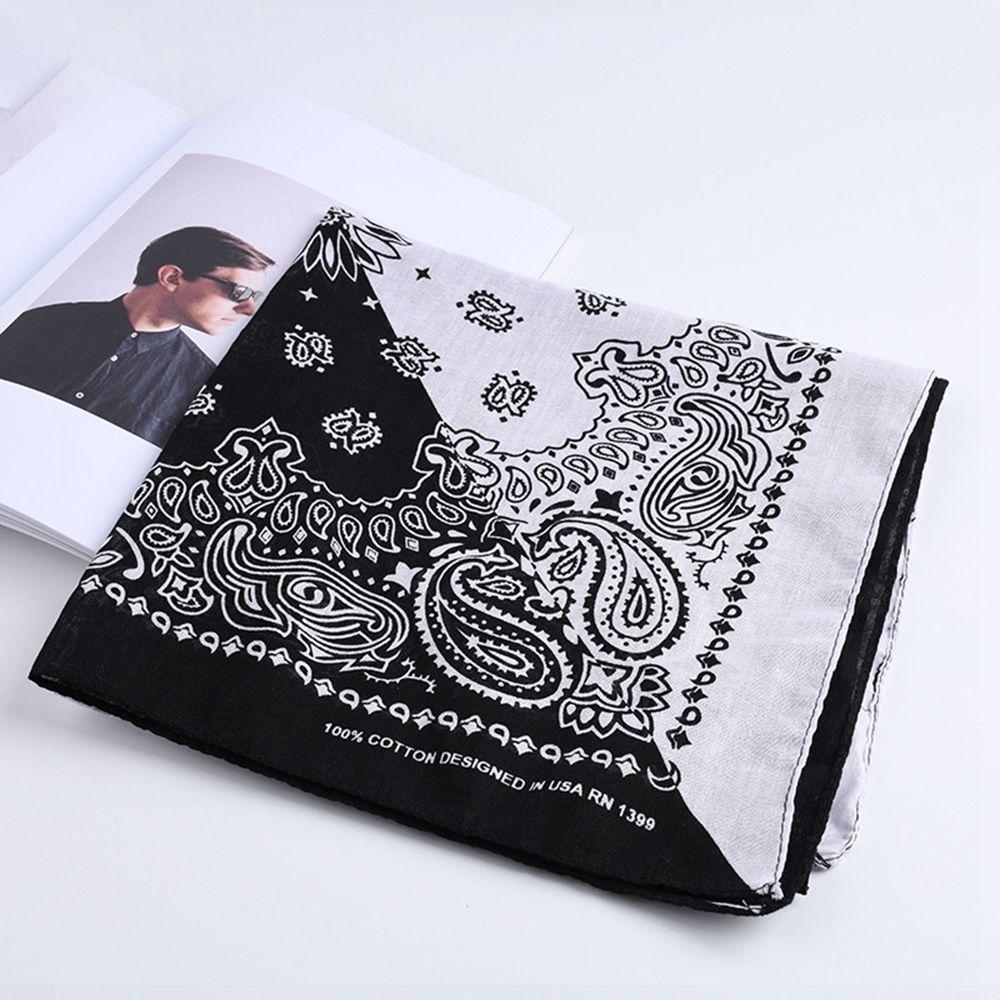 Scarf Cotton Neck Protection Bandanas Print Square Scarf Women Scarf Men Scarf Cycling Headscarf