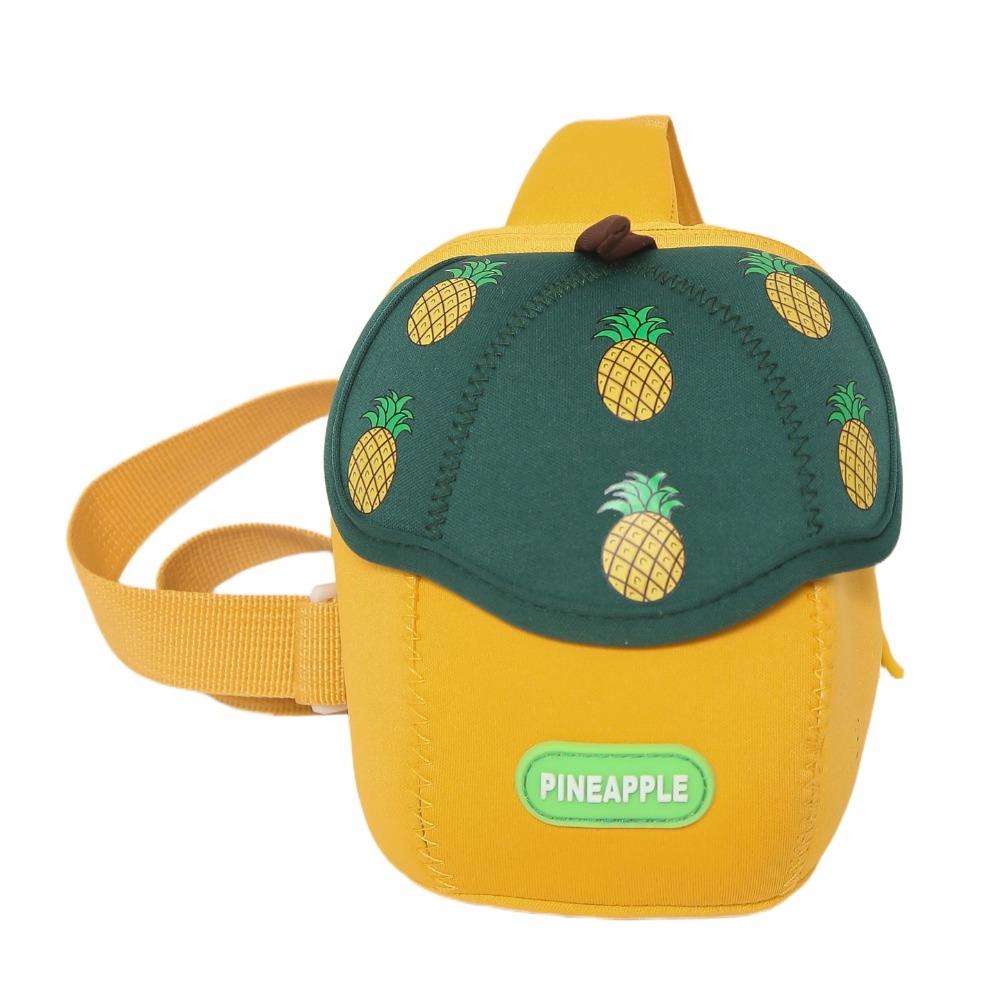 Strawberry Children Backpack Cloth Students Chest Bag Cute Children's Crossbody Bag  Travel