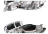 Compatible Stainless Steel Exhaust Tips for BMW X5/X6/X7 (G05, G06, G07)