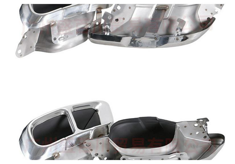 Compatible Stainless Steel Exhaust Tips for BMW X5/X6/X7 (G05, G06, G07)