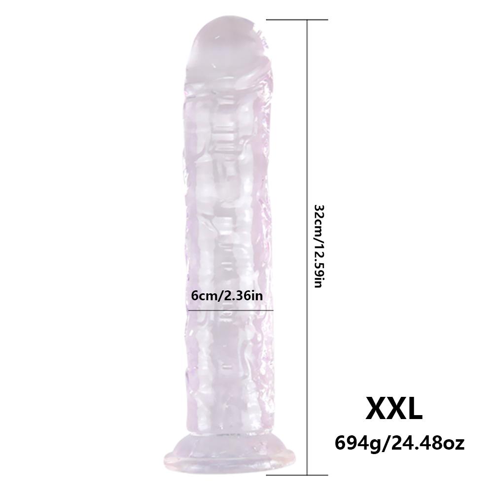 Jelly Dildo 6 Sizes Penis Adjustable Strapon Dildo Realistic Sex Toys For Lesbian Women Couples Suction Cup Dildo Pants