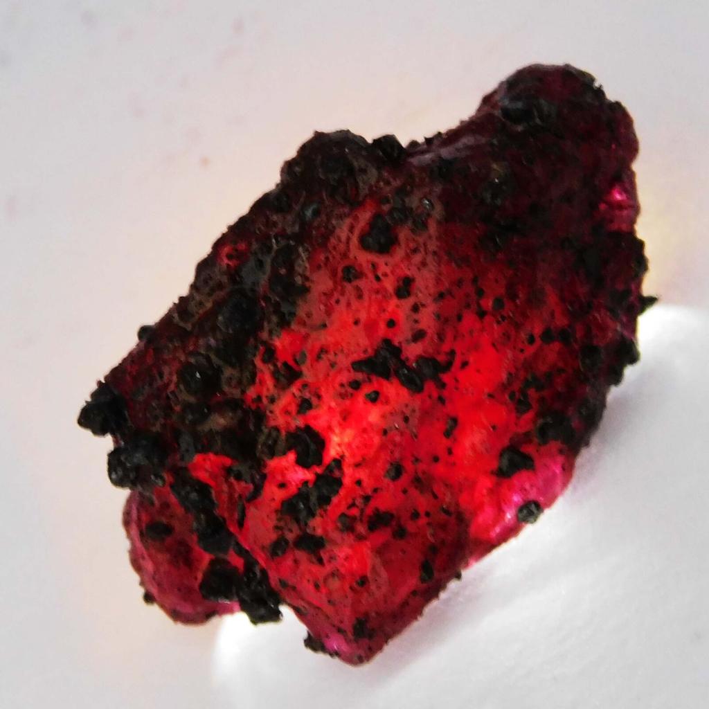 Natural Red RUBY Huge Rough 44.25 Ct Earth Mined CERTIFIED Loose Gemstone 1A-5704