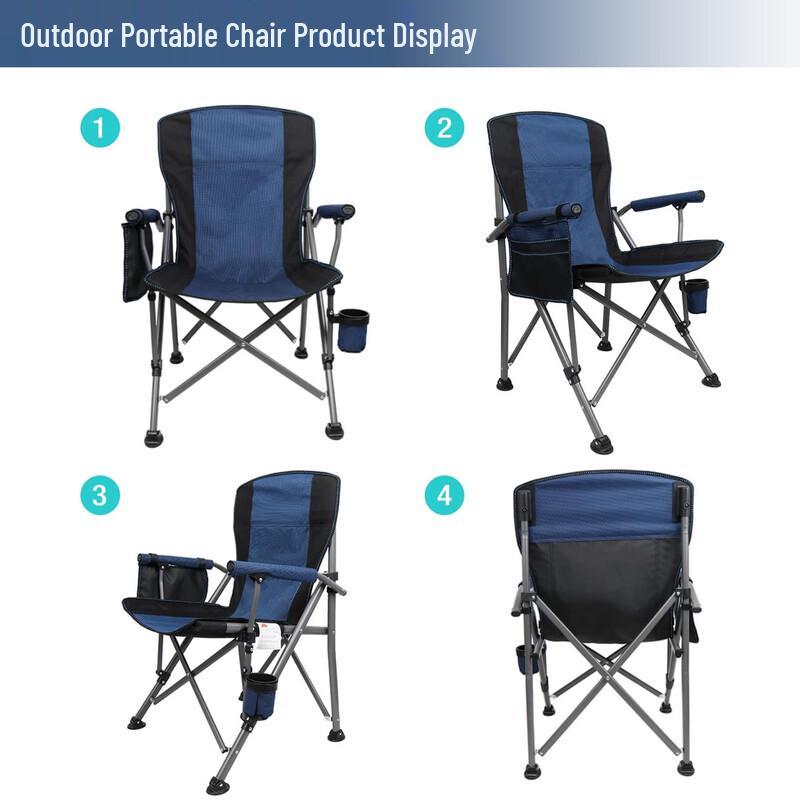 ZISIZ Outdoor Portable Folding Beach Chair