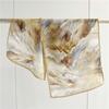 Double-side 100% Real Silk Scarf for Women Spring and Summer Mulberry Silk Ribbon Scarf All-match Small Long Neckerchief Shawl