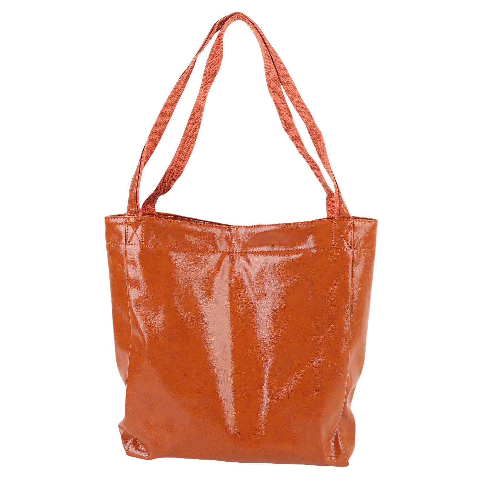 Shoulder Handbag for Women PU Leather Large Work Bag Weekender Travel Purse for Business Commuting E Brown 2638₽