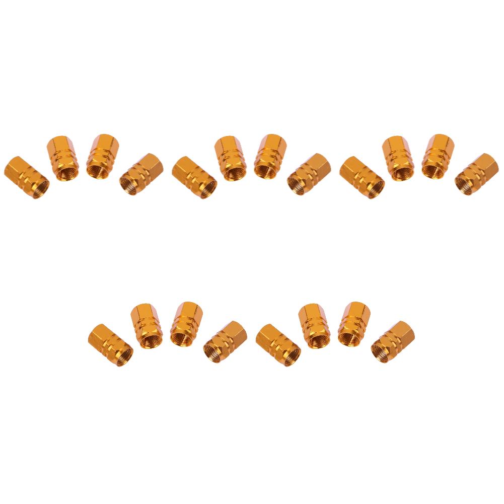 20/4 Stück Aluminiumlegierung Reifenventilkappen Auto Rad Reifenventil Luftkappen Ventilschaftabdeckungen Hohe Qualität Universell Auto Staubdichte Kappen