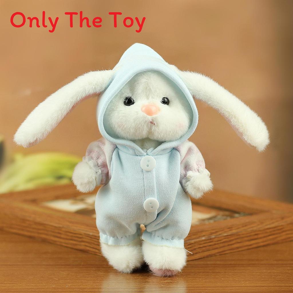 Plush Bunny Keychain With Movable Joints For Kids And Collectors