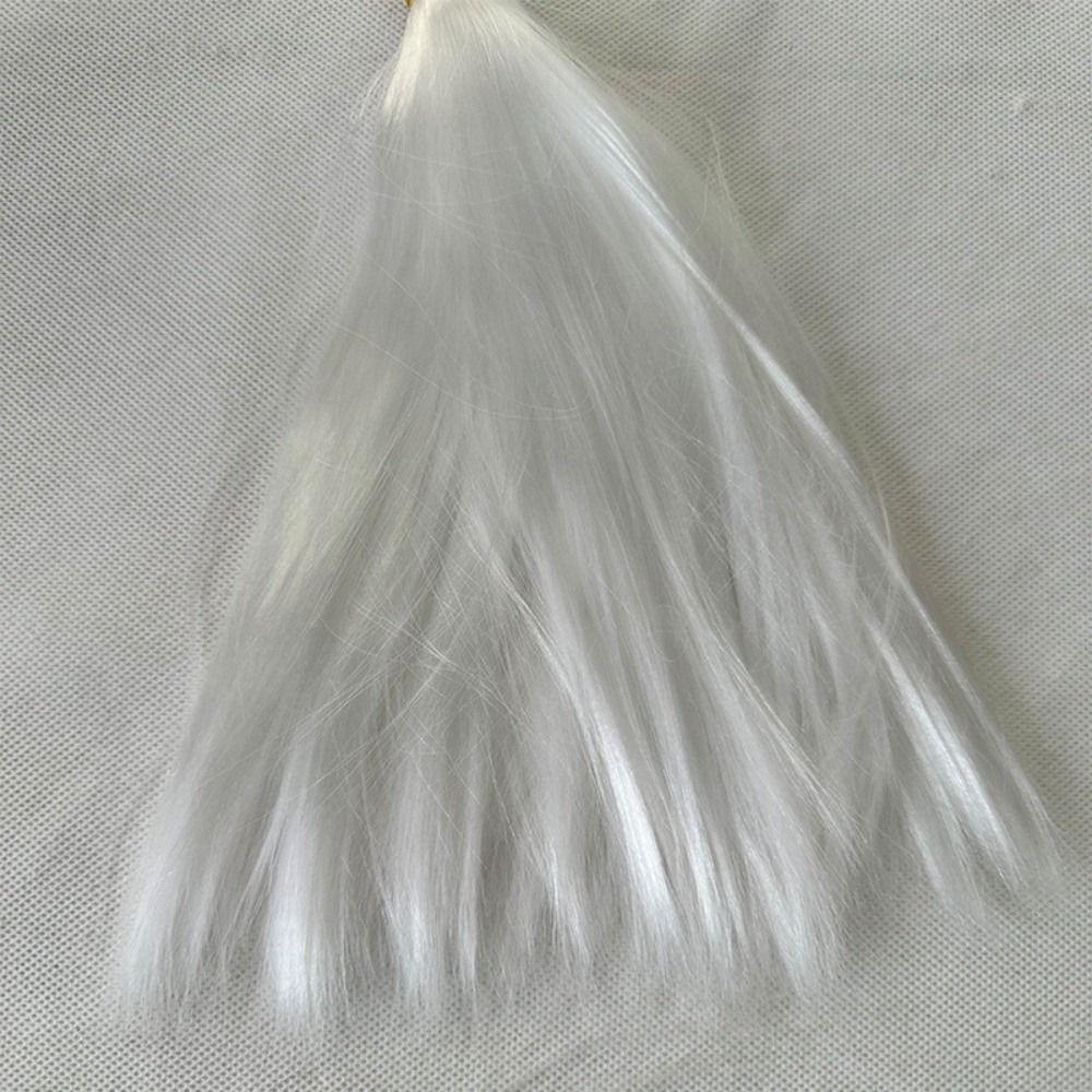 Milk Soft Silk Straight Doll Wig Doll Synthetic Hair Wig For 1/3 1/4 1/6 BJD Doll