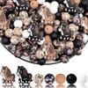 25/32/44PCS Animal Horse Made Silicone Bead Set, Perfect for DIY Handmade Crafts Such As Keychains, Necklaces, Bracelets, Etc