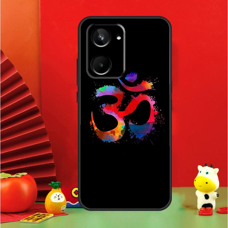 OM Yoga GOA Zen Symbol For Realme GT6 GT7 15 Pro 10 11 12 13 14 Pro Plus C65 C67 C63 C61 C55 C51 C53 C35 C75 Case