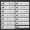 BMW M Series Car ABS Trunk Letter M Logo Badge Sticker for M125i M135i M140i M235i M240i M320i M330i M340i M350i M440i M435i M53 XM2
