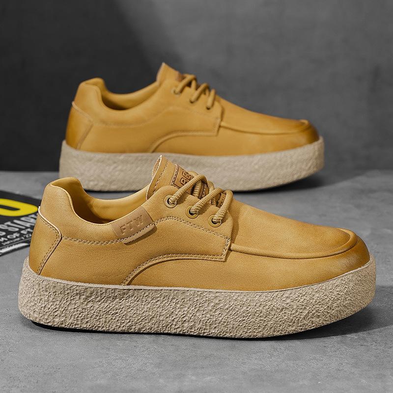 Новые зимние повседневные кожаные туфли ретро британские туфли кожаные кеды спортивные дерби 39 [sports code]