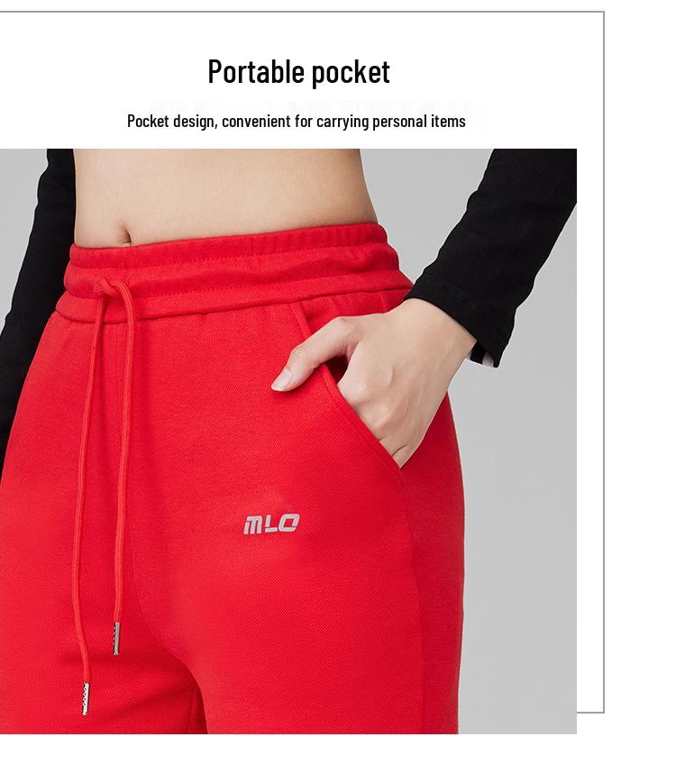 Women's Plus Size High Waist Slimming Fitness Trousers