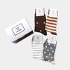 Flow Pattern Socks (4 SET)
