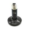 Ceramic Emitter Heat Lamp Bulb Pet Heating Light Bulb Infrared Black for Ceramic Heate Reptile Animals Heater Brooder Chocadeira