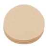 100Pcs 64mm Round Coffee Filter Unbleached Natural Coffee Filter Paper for 1 to 2 People Measure
