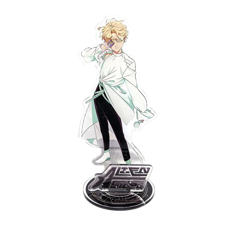 Anime Alien Stage Ivan & Till Gift Toy Figures Acrylic Stand Model Action Figure Ornament Accessories Models Desktop Ornaments