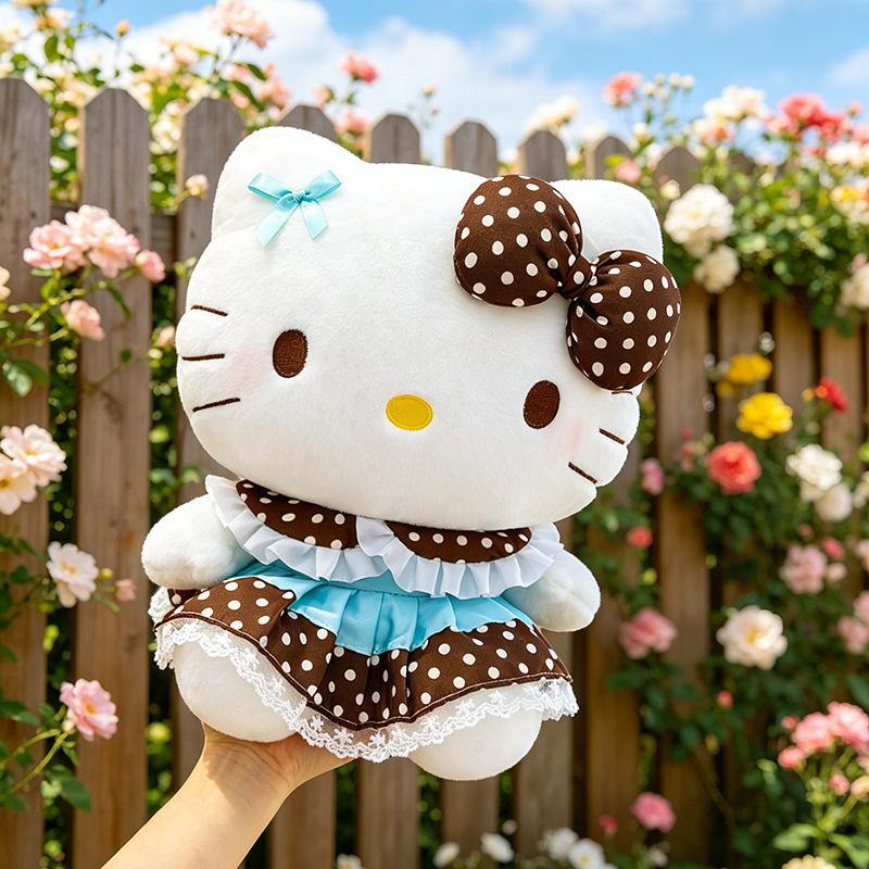 Cute cat plush toy cat doll pillow KT cat doll girl birthday gift