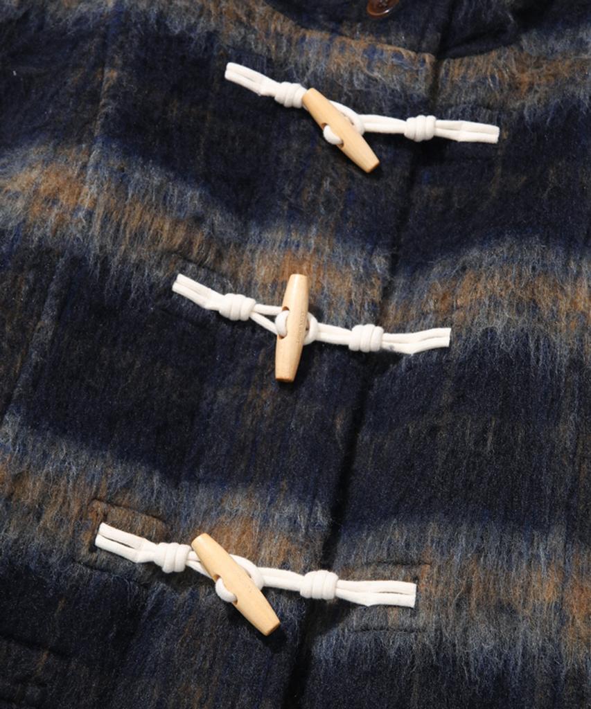 Covernat Woman Long Duffle Coat Check