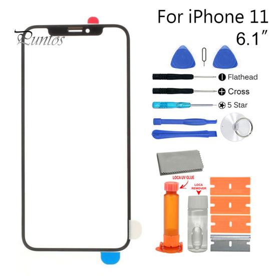 

Комплект для замены переднего стекла сенсорного экрана для iPhone X/XR/XS/XS MAX/11/11 PRO for iPhone 11