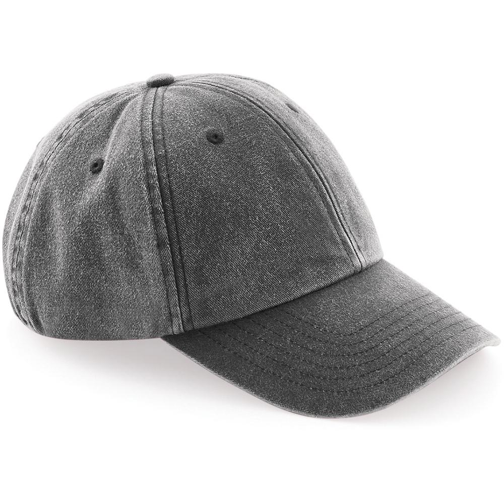 Unisex Low Profile Vintage Denim-Look Cap