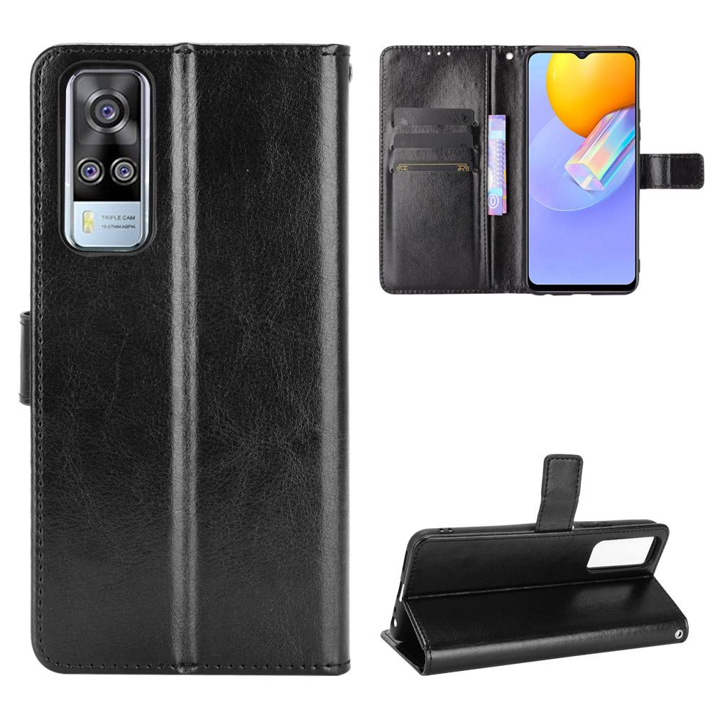 Buy For VIVO Y31 Casing PU Leather Wallet VIVO Y31 Y 31 Case Stand
