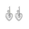 Atoztide Trendy Multiple Style Imitation Pearl Tassel Earring for Women Stainless Steel Elegant Temperament Earring Jewelry Gift