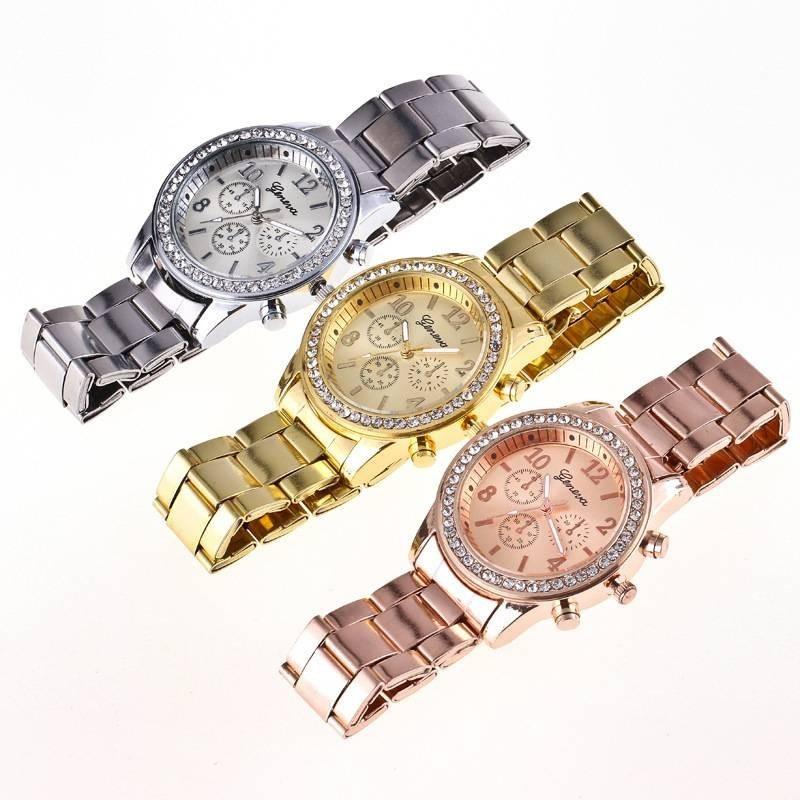 Elegant Alloy Band Men's Business Watch With Accents And Calendar Quartz Movement