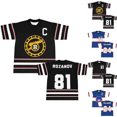 Unisex Fashionable Sports Jerseys For The Movies, Featuring Competition