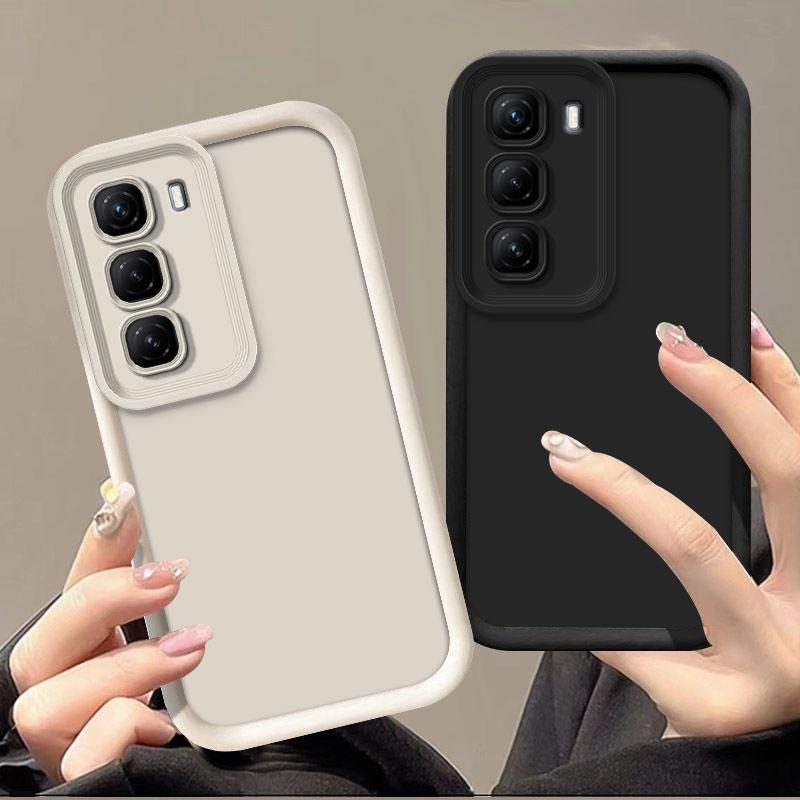 Etui Do Infinix Hot 60 5G Hot 60i Miękki Silikon Chroniące Tylną Pokrywę Do Infinix Hot 60 60 Pro Plus Hot60i Odporne Na Wstrząsy Etui Na Telefon