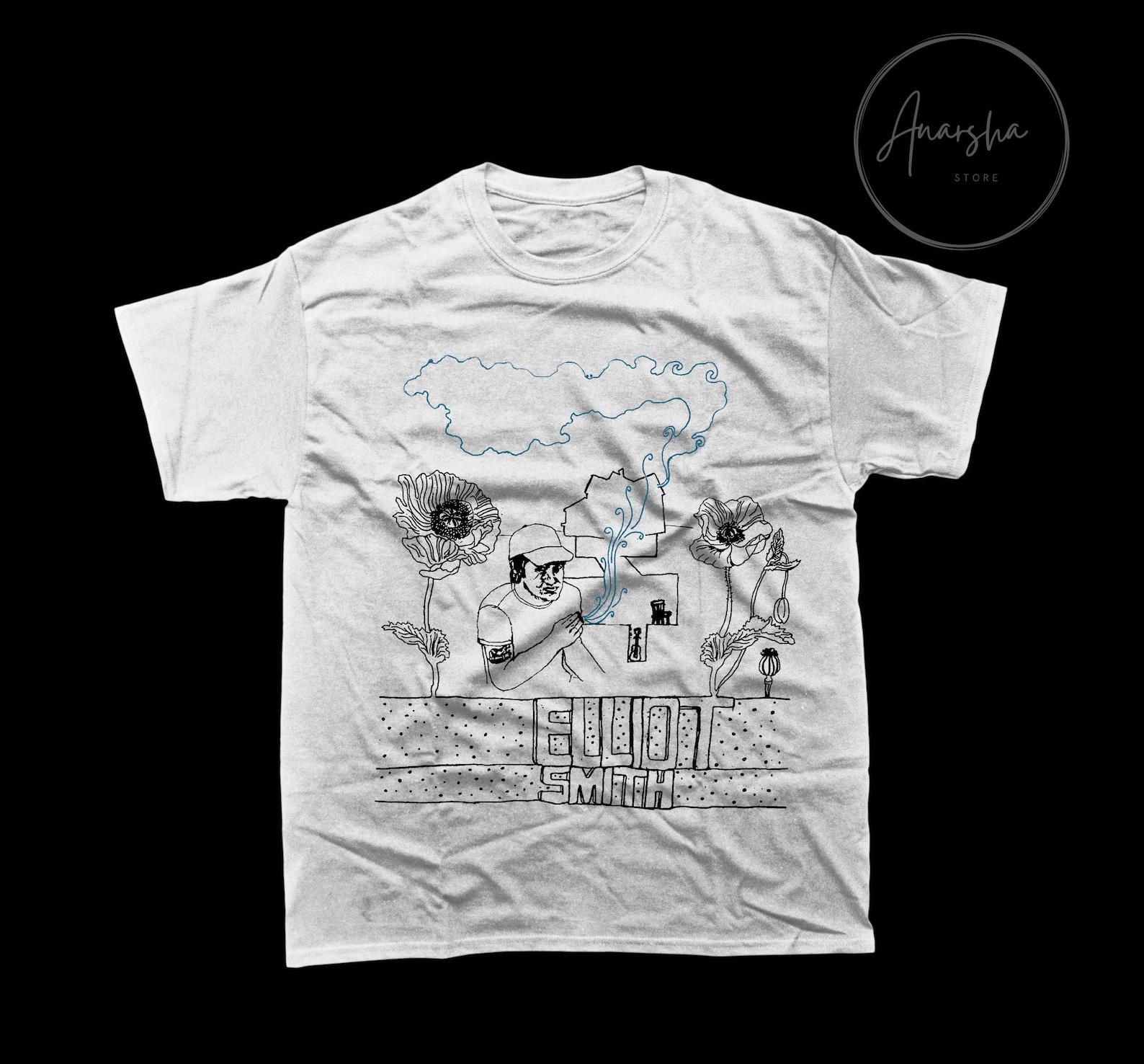 Elliott Smith T-Shirt – Son of Sam Album Art Tee L